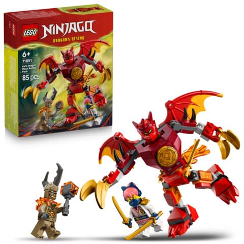 LEGO NINJAGO Kais drage-mech – kamppakke 71851