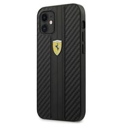 Ferrari Case skal iPhone 12 mini 5.4"" OnTrack PU Carbon - Svart