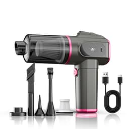 Bærbar bilstøvsuger - Kraftig sugeevne, trådløs Lilla