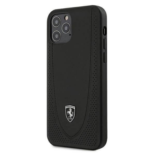 Ferrari Taske iPhone 12 & 12 Pro Taske Off Track Sort