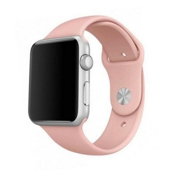 Mercury Apple Watch 4/5/67/SE (42/44/45mm) armbånd silikone - lyserød