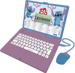 Lexibook Disney Stitch - Pedagogisk bärbar dator (ENG) (JC598Di1)