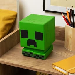 Paladone Minecraft Creeper SquishyGlo Silikone lys genopladeligt