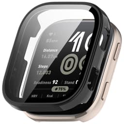 Klart PC-fodral med härdad film för Amazfit BIP 6 Svart