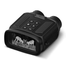 4K Night Vision Kikkert - High Definition Infrarød Udendørs Digitalt Teleskop til Camping, Fuglekiggeri og Jagt Sort