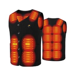UPPVÄRMD VÄST med 10000mAh Batteri - Elektrisk Värmeväst för Utomhusbr
