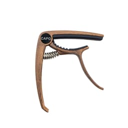 Gitar Capo i sinklegering for akustiske gitarer Mørk trefarge