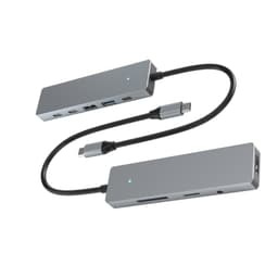 9-i-1 USB-C Hub med HDMI, PD-opladning og SD/TF-kortlæser