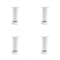 80mm Justerbara Stödben: Möbelben i Kolstål för Soffor, Soffbord, Skåp