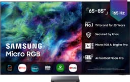 Samsung 85" R95H Micro RGB 4K Smart TV (2026)