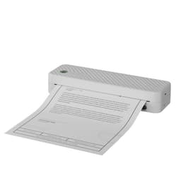 A4 Bærbar Termisk Skriver Uten Blekk - 8-Tommers Termisk Skriver Hvit