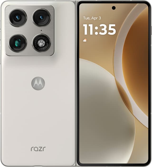 Motorola razr fold 512GB/16GB - PANTONE Lily White