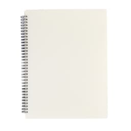A4 Notemappe Hvit 10-pakke