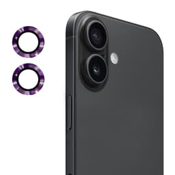 Til iPhone 17 Kameralinsebeskytter ENKAY Hat-Prince Metallring Linsefilm