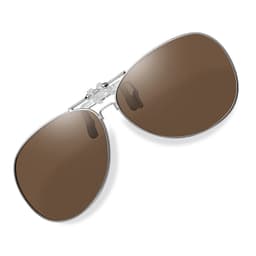 Clip-on Solglasögon - Polariserade Körglasögon Brun