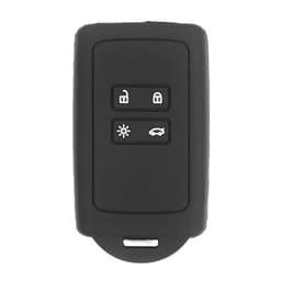 Renault Koleos -avaimenperän suojakotelo, silikonisuojakotelo Musta