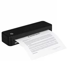 A4 Blækfri Termisk Printer - 8-Tommers Bærbar Farve Termisk Printer Sort