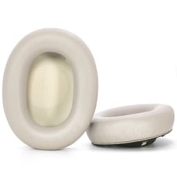 Erstatningsøreputer kompatible med JBL Tour One M3 hodetelefoner - Premium proteinlær & minneskum (2 stk) Gull