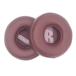 Erstatningsøreputer kompatible med JBL LIVE400BT & 460NC hodetelefoner - Protein Leather Cushions (2-pakning) Rød