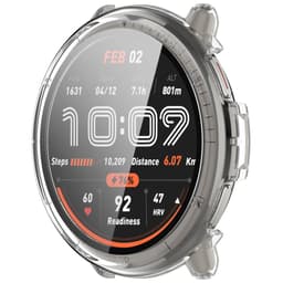 Amazfit Active2 skyddsfodral med integrerat skärmskydd Transparent