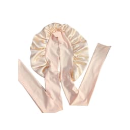 100% silkkistä valmistettu unimyssy naisille Vaalea pinkki