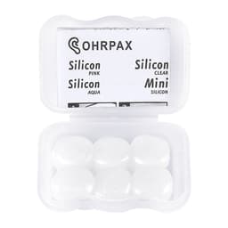 Formbare silikone ørepropper til søvn og svømning Gennemsigtig