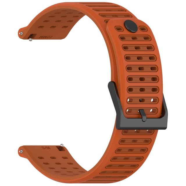 Flydende Silikone 22mm Urrem til Suunto Vertical 2 - Flere Farver Orange