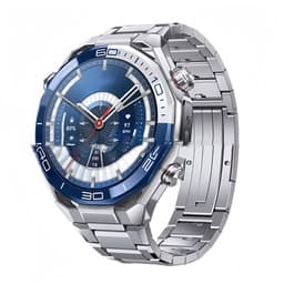 22mm Titan Klockarmband med Fjärilslås för Huawei WATCH Ultimate & GT-