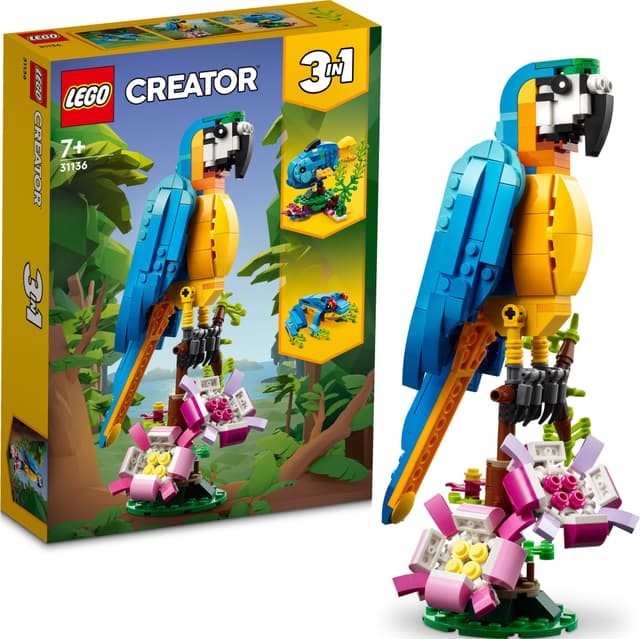 LEGO Creator - Exotisk Papegoja 31136