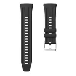 Silikonarmband med Silverspänne för Huawei GT6 Pro - Ersättningsarmban
