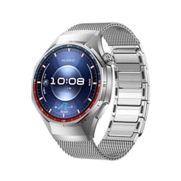 Magnetisk rustfritt stål klokkebånd kompatibelt med Huawei GT6 Pro Titanium