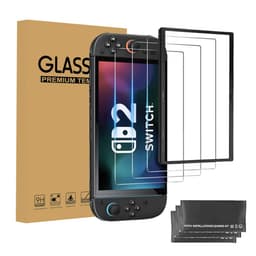 AG Matt Skärmskydd i Härdat Glas 3-Pack för Switch 2 - Anti-Reflex, Re