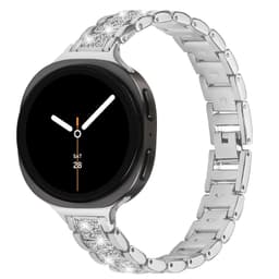 Elegant Diamant Rostfritt Stål Klockarmband för Samsung Watch 8 (Mindr