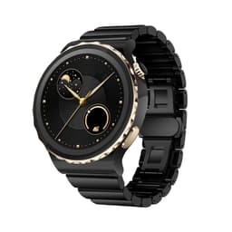 22 mm:n keraaminen ranneke, yhteensopiva Huawei GT -sarjan ja Samsung Galaxy Watchin kanssa - useita värejä Musta 22 mm