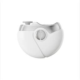 3-in-1 Sähköinen Kynsileikkuri & Hionta: Turvallinen, Automaattinen Kynsien Siistijä LED-Valolla Valkoinen