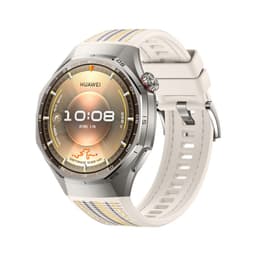 Silikoninen kellon ranneke, yhteensopiva Huawei GT6 Pro 46mm:n kanssa - Painonappikiinnitys Tähtien valo