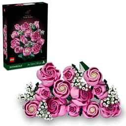 LEGO Botanicals Bukett med rosa rosor 10374
