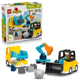 LEGO DUPLO By 3-i-1 Entreprenørmaskiner 10475