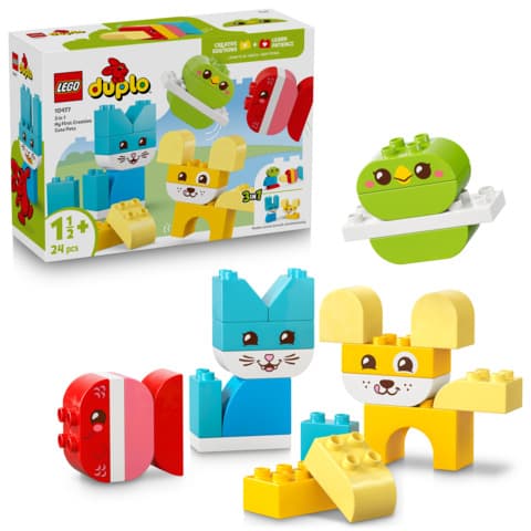 LEGO DUPLO Mine første 3-i-1 Kreative søde kæledyr 10477