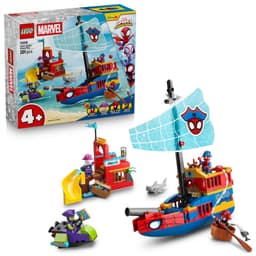 LEGO Marvel Spidey And His Amazing Friends Team Spideys piratskepp 11208