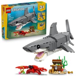 LEGO Creator Farlig haj med skattekiste 31381