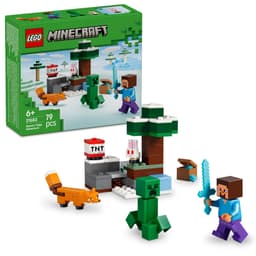LEGO Minecraft Steves eventyr på taigaen 21583