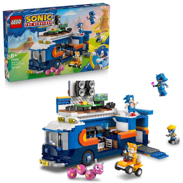 LEGO Sonic the Hedgehog Team Sonics Kommandobil 77006