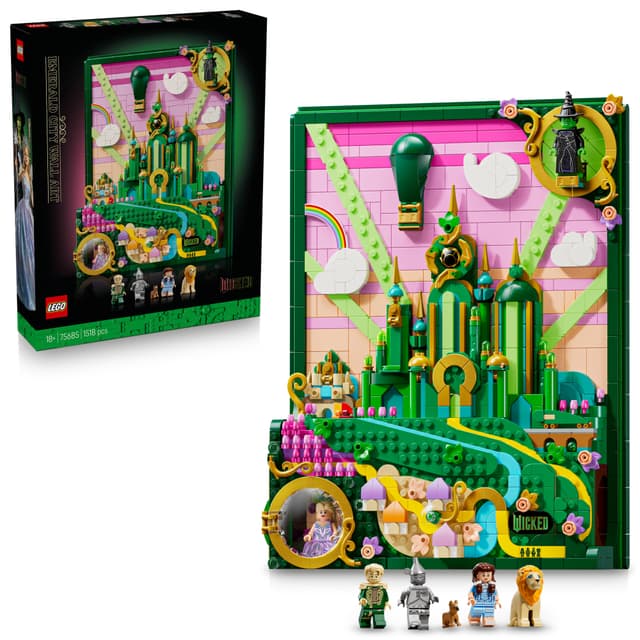 LEGO Wicked Emerald City – väggkonst 75685