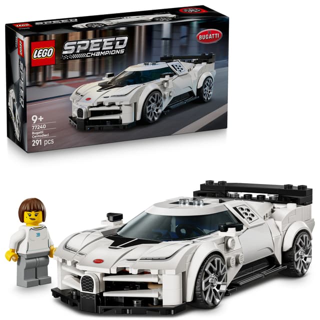 LEGO Speed Champions Bugatti Centodieci-hypersportsvogn 77240