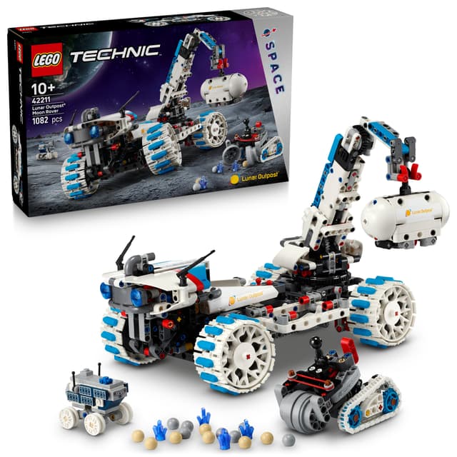 LEGO Technic Lunar Outpost månrover rymdfordon 42211