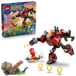 LEGO Sonic the Hedgehog Knuckles mot Dr. Eggmans Egg Crusher-robot 77005
