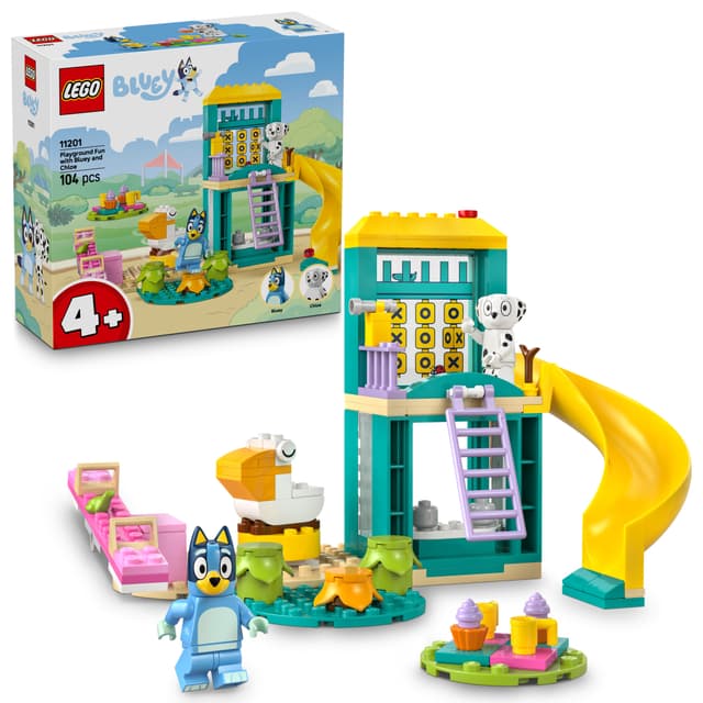 LEGO - Bluey - Skoj på lekplatsen med Bluey och Chloe (11201)