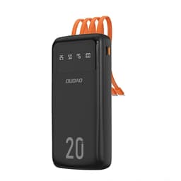 Dudao Powerbank 20000 mAh med 3 inbyggda kablar