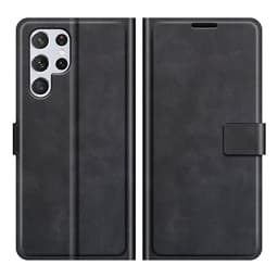 Flip Folio Fodral Galaxy S22 Plus - Svart